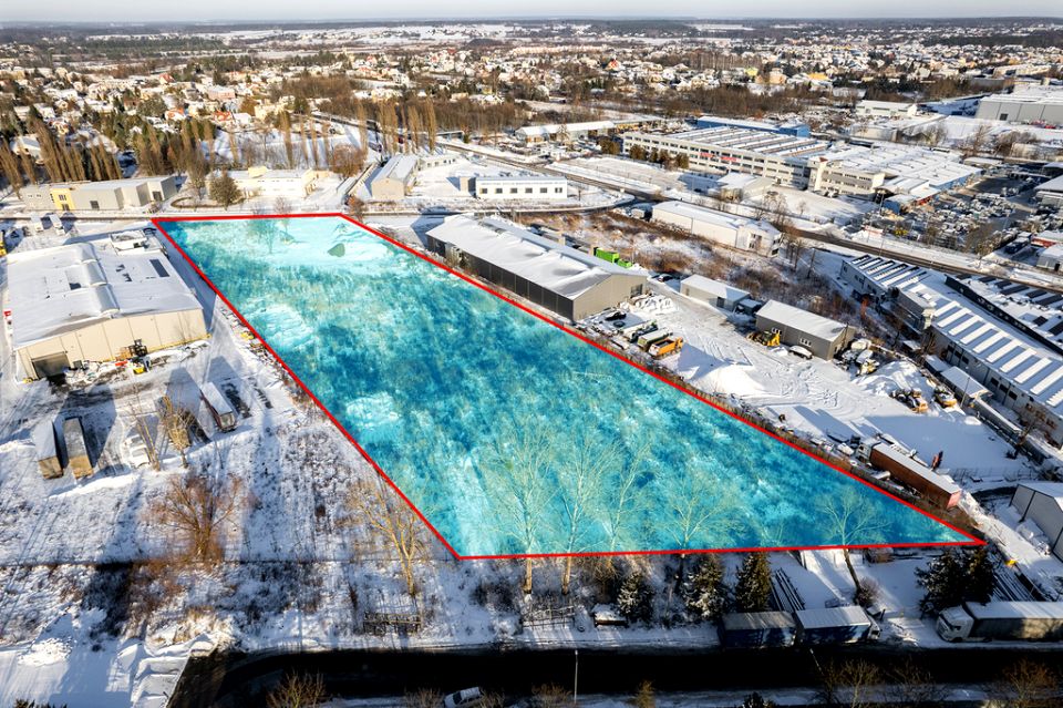 Działka usługowa Siedlce