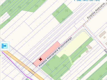 Działka inwestycyjna Sieradz