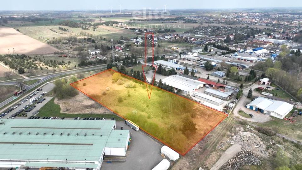 Działka usługowa Drawsko Pomorskie