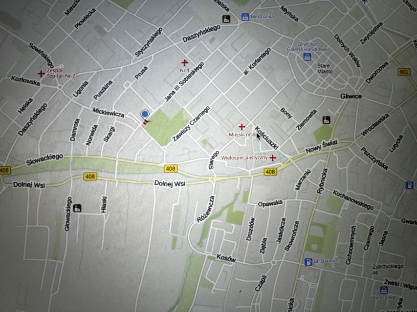 Działka inwestycyjna Gliwice