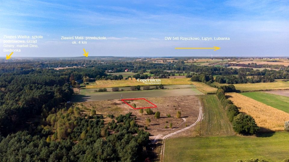 Działka budowlana Łążyn