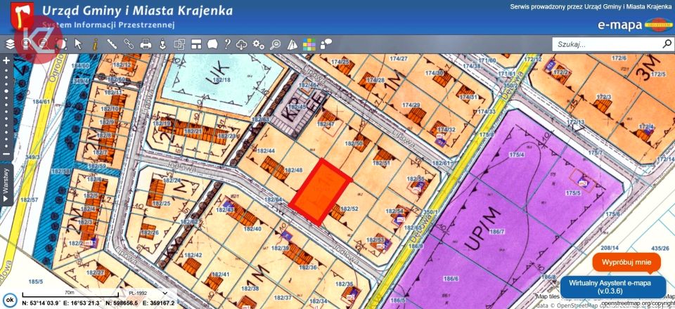 Działka budowlana Skórka