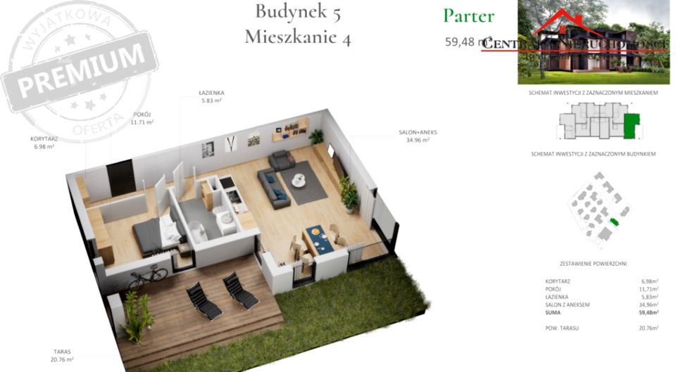 Mieszkanie Lubicz Dolny