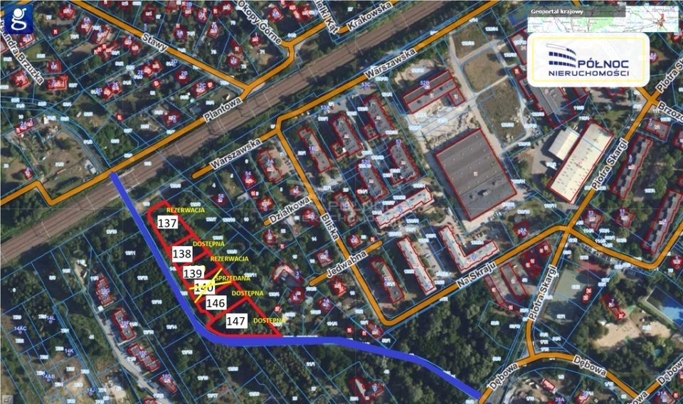 Działka budowlana Milanówek sprzedam
