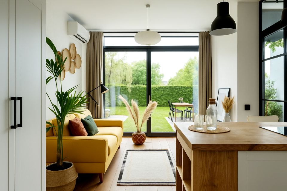 Mieszkanie przy lesie