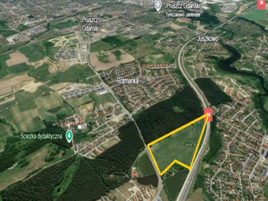 Działka inwestycyjna Straszyn