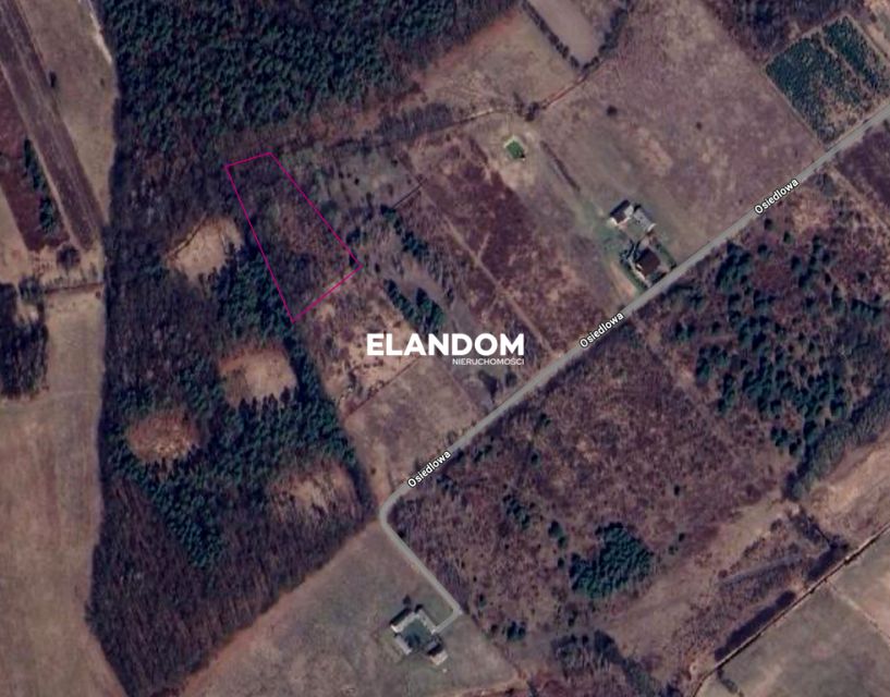 Działka siedliskowa Uwieliny