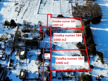 Działka budowlana Zaleskie