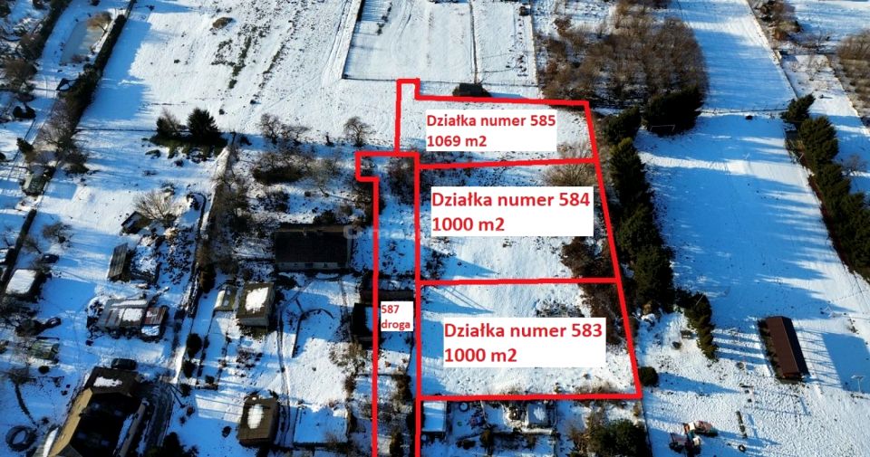 Działka budowlana Zaleskie