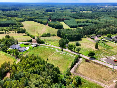 Działka przy lesie