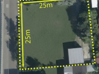 Ogrodzona działka sprzedam