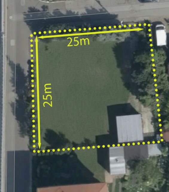 Ogrodzona działka sprzedam