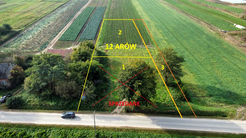 Działka budowlano-rolna Dobranowice sprzedam