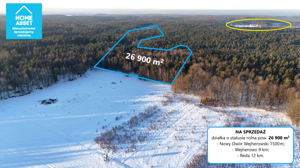 Działka rolna Bieszkowice