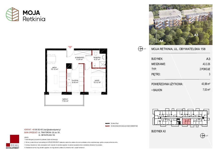 Mieszkanie Lublinek-Pienista, ul. Obywatelska 158
