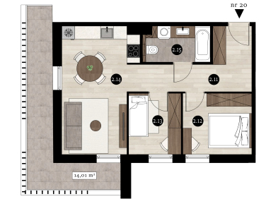 Mieszkanie Nowy Sącz