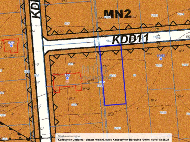 Działka budowlana Borowina