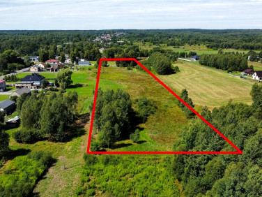 Działka budowlano-rolna Hutki