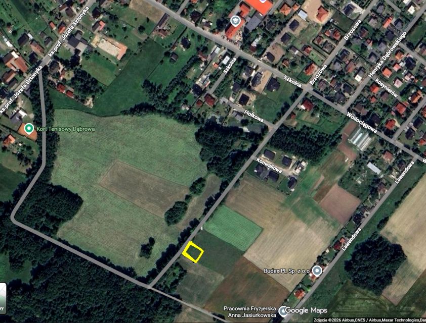 Działka budowlana Dąbrowa