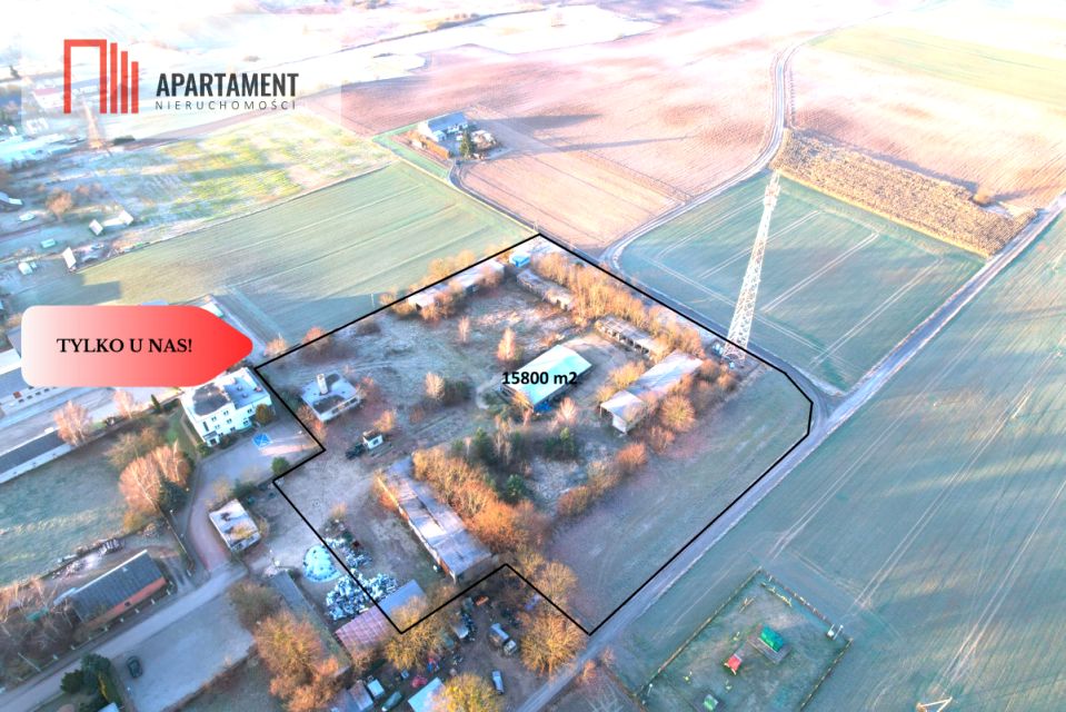 Działka przemysłowa Lubiewo