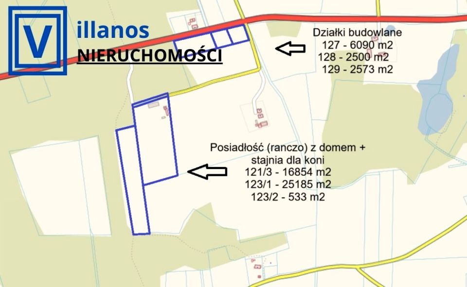 Działka budowlana Rokity
