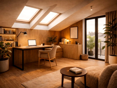 Mieszkanie przy lesie