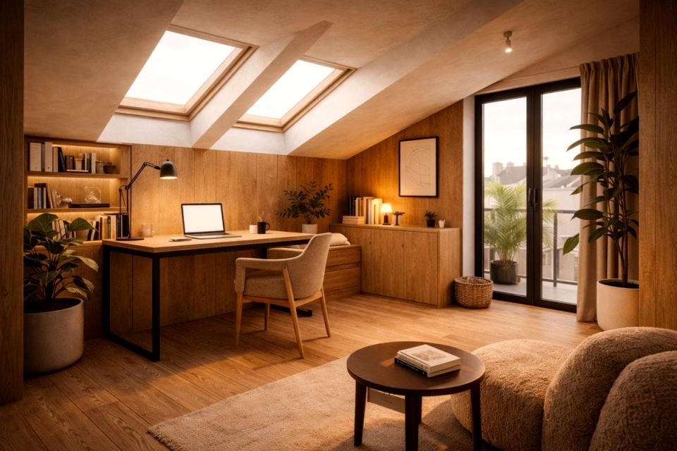 Mieszkanie przy lesie