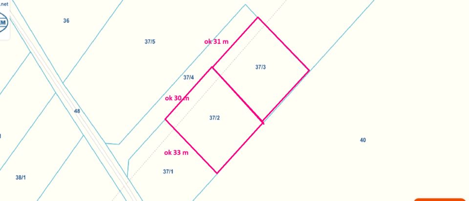 Działka budowlana Budki Stare