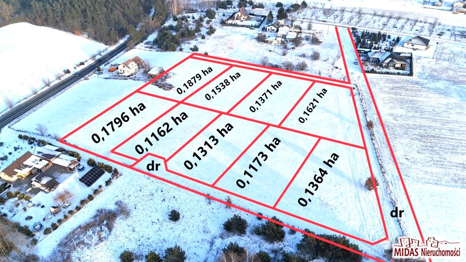 Działka budowlana Stawki