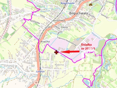 Działka budowlana Lutoryż