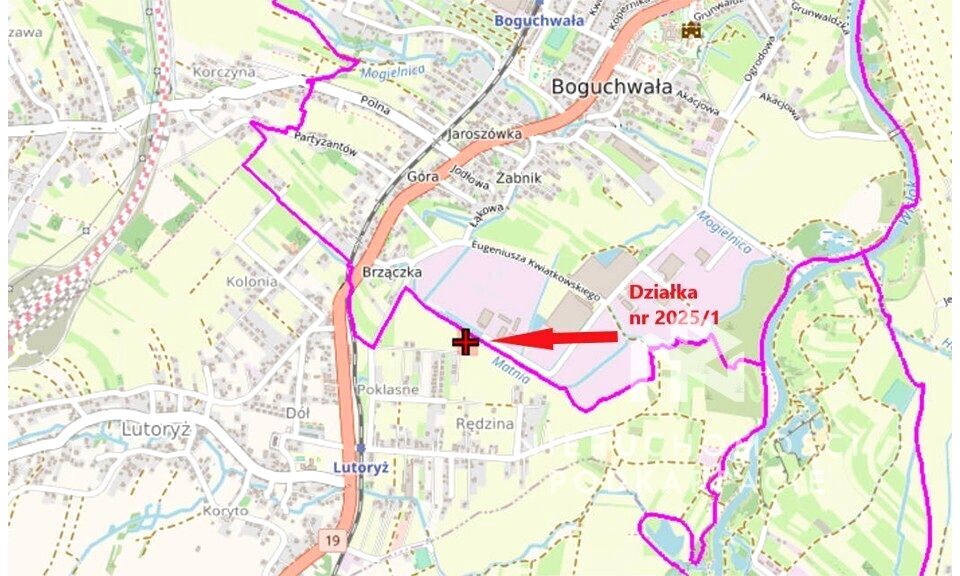 Działka budowlana Lutoryż