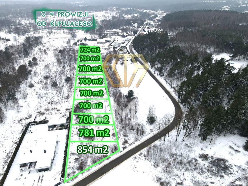 Działka budowlana Jamki