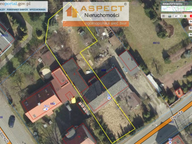 Zabudowana działka Gliwice