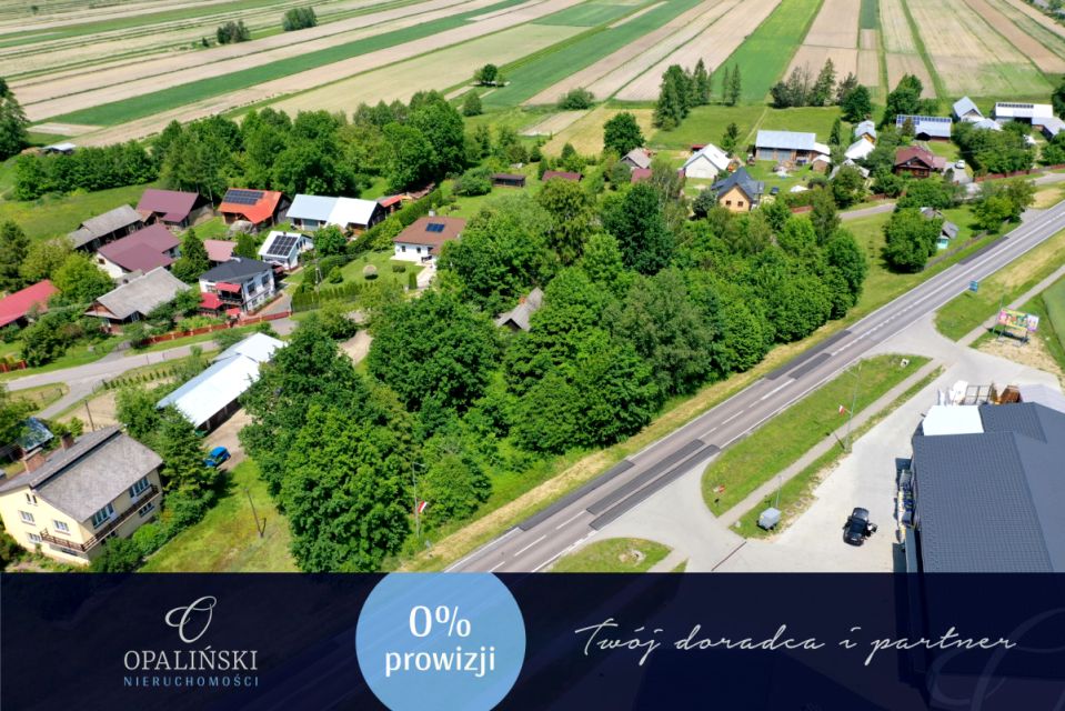 Działka usługowa Adamówka