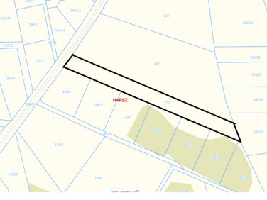 Działka budowlana Harsz