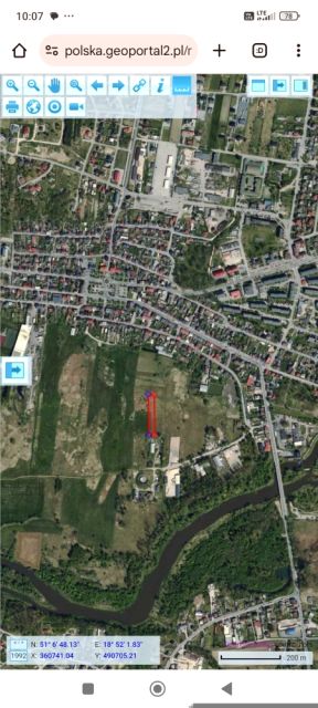 Działka rolna Działoszyn