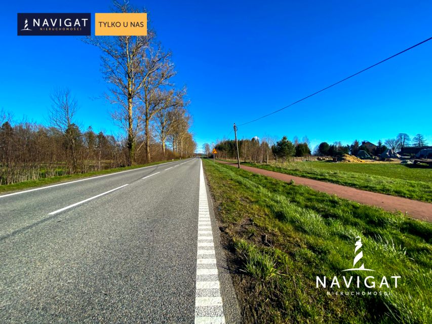 Działka usługowa Gęś