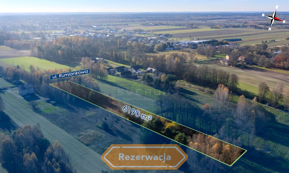 Działka Cykarzew Północny