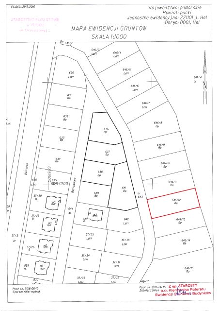 Działka budowlana Hel