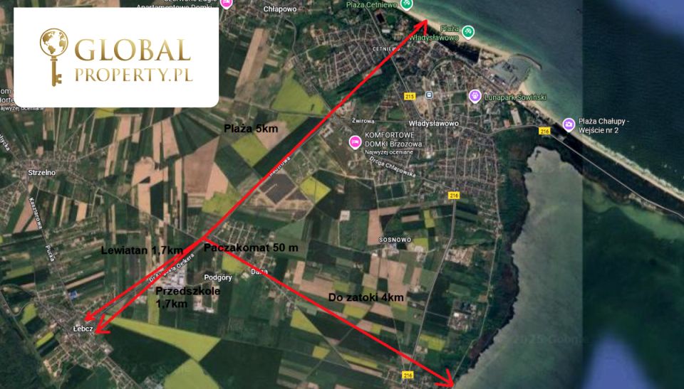 Działka budowlana Łebcz