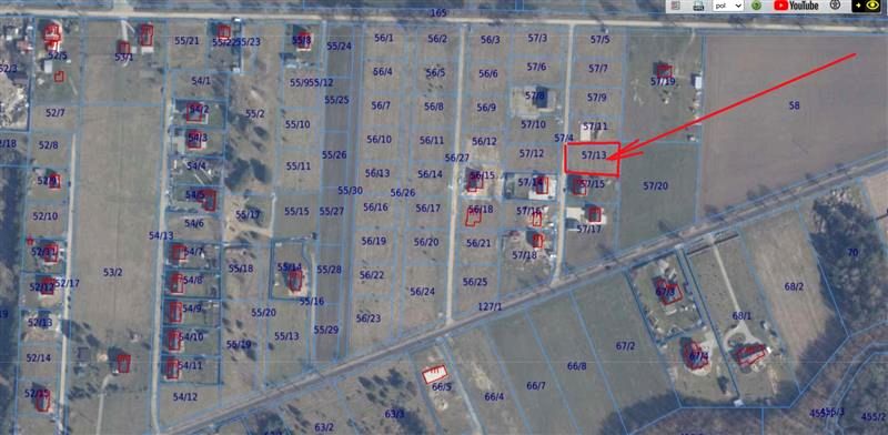 Działka inna Machowino