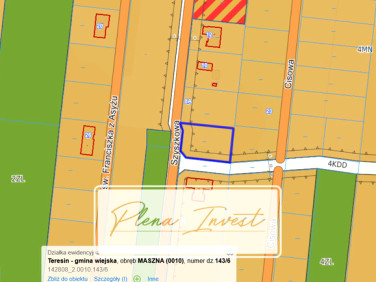 Działka budowlana Maszna sprzedam