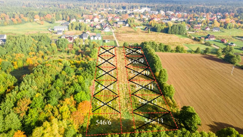 Działka budowlana Jantar