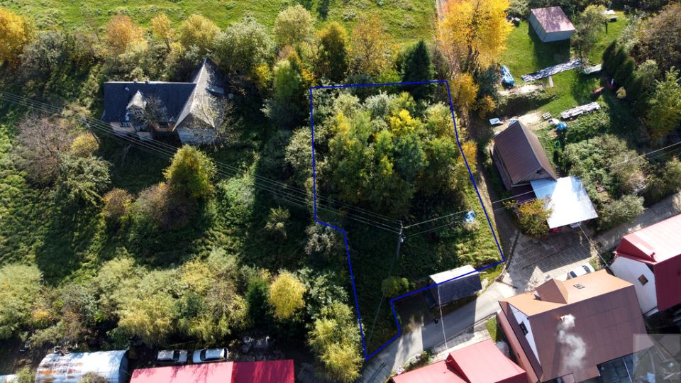 Działka budowlana Skomielna Czarna