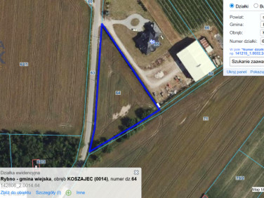 Działka budowlana Koszajec