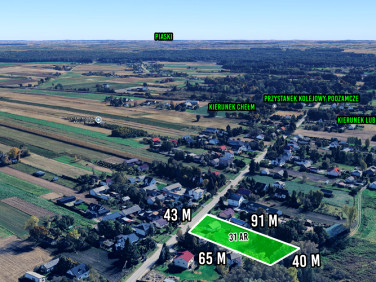 Działka budowlana Mełgiew