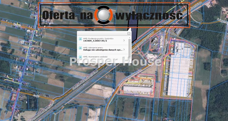 Działka inwestycyjna Radzymin