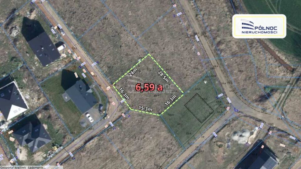 Działka budowlana Bartoszów