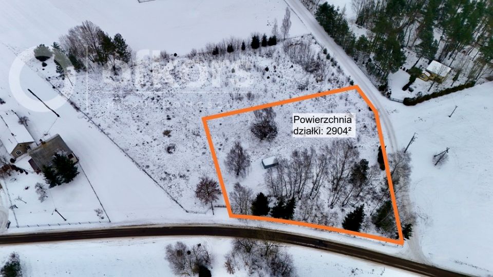 Działka budowlana Kośminy