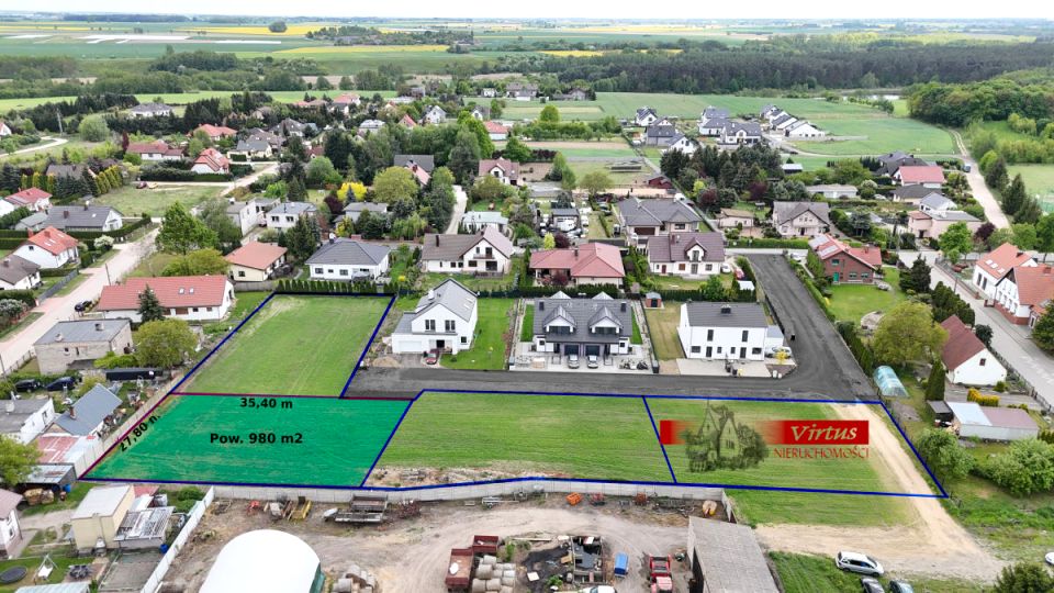 Działka budowlana Biskupice